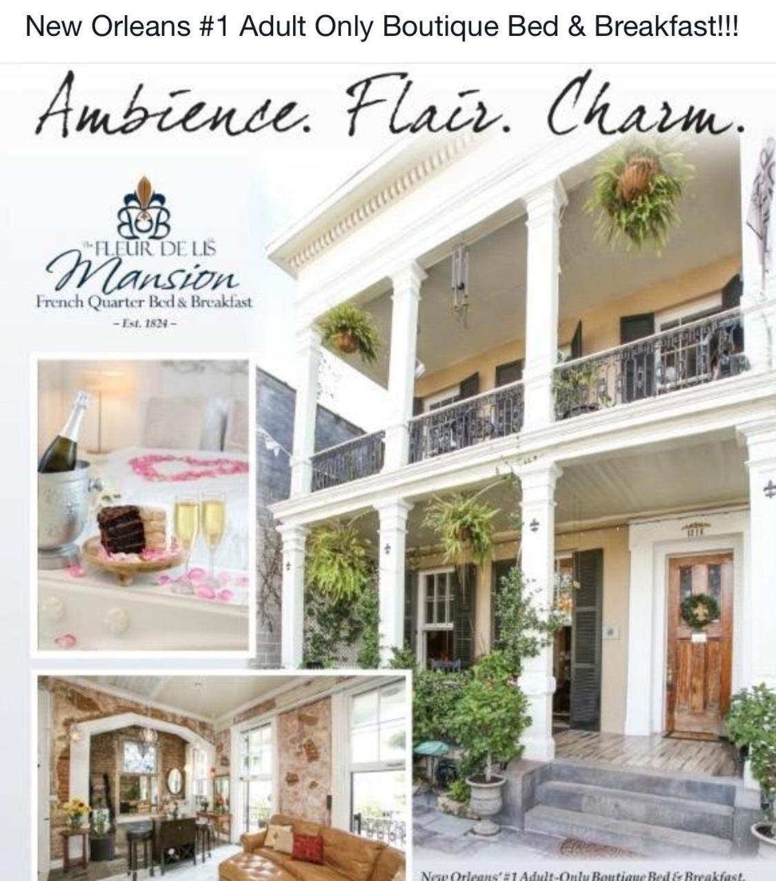 לינה וארוחת בוקר ניו אורלינס Fleur De Lis Mansion מראה חיצוני תמונה